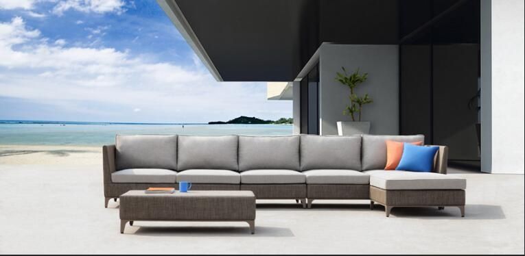 Outdoor fabric upholsetery sofa set